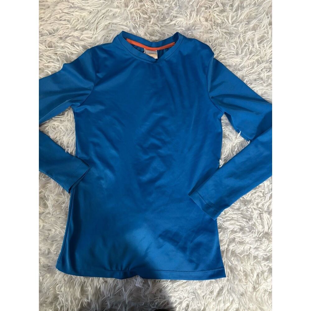 Pineapple Adult Sz. M Royal Blue Base layer Top.